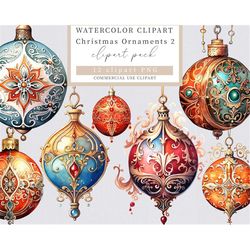 christmas balls,  christmas balls clipart, winter clipart, watercolor christmas clipart, christmas png, christmas clipar