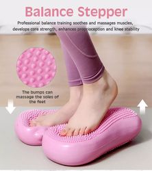 Aerobic exercise balance training foot massage pedal air inflatable stepper(US Customers)
