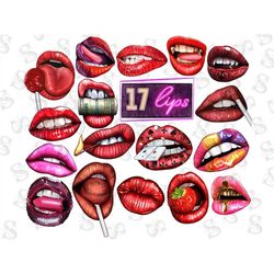 17  Lips Png Sublimation Design Bundle, Lips Bundle Png, Hand Drawn Lips Png, Lips Png Design, Lips Clipart, Lips Png, D