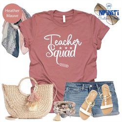 Teacher Squad Shirt, Teacher Life Shirt, School Squad Tee, Teacher Shirts, Teacher Team Shirt, Teacher Tee, Teacher T-sh