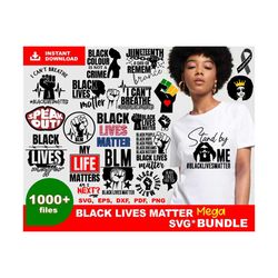 1000 Black Lives Matter SVG, Black Lives Matter Svg, Black Lives Matter Bunlde