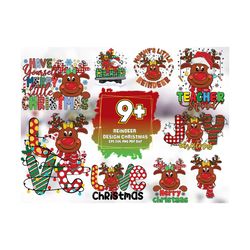 Reindeer Design Christmas SVG Bundle, Christmas Svg , Santa Svg