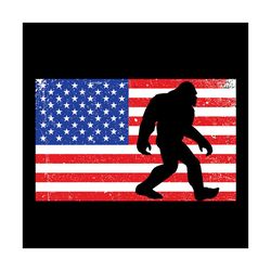 America Bigfoot Svg, Independence Svg, 4th Of July Svg, Bigfoot Svg, Bigfoot Vector, Sasquatch Svg, July 4th Bigfoot, In