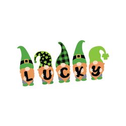 Lucky gnome SVG, St Patricks Day svg, Shamrock svg design, Lucky Shamrock Svg, St Patricks Day Svg, Four Leaf Clover Svg