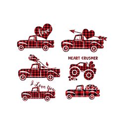 Three Gnomes Holding Hearts SVG Files For Silhouette, Files For Cricut, SVG, DXF, EPS, PNG Instant Download