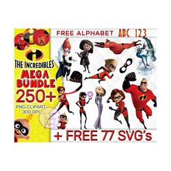 250 Incredibles Clipart Png, Disney Png, Walt Disney Png
