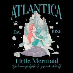 Vintage 90s Disney Little Mermaid Png Atlantica Little Mermaid Png