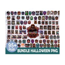 95 Files Bundle Halloween PNG, Halloween Svg, Halloween Printable