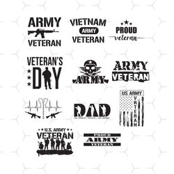 Army Veteran Bundle Svg, Trending Svg, Army Svg, Military Svg, Veteran Svg, Vietnam Veteran Svg, USA Veteran Svg, The Ve