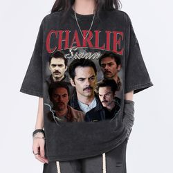 Charlie Swan Vintage Washed Shirt, Retro Billy Burke T-Shirt, Team Charlie Homage Tee