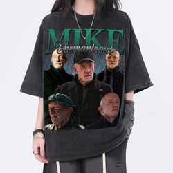 Mike Ehrmantraut Vintage Washed T-Shirt, Breaking Bad Homage Tee,Funny Retro 90s Shirt Gift