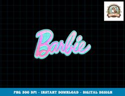 Barbie Embossed Logo png, sublimation (1) copy