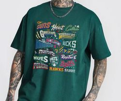 Vintage 90s Basketball Bootleg Style T-shirt, Retro NBA Playofffs 2023 Unisex Shirt, NBA Fan Shirt, Vintage Bootleg, Bas