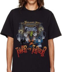 Vintage The Twilight Zone Tower of Terror Retro, Unisex  T-Shirt, Haunted Mansion Shirt