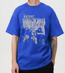Vintage Velvet Underground Band With Nico T-shirt, Velvet Underground White Light-White Heat Inspired - Vintage - Retro