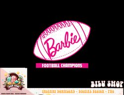 barbie football champions png, sublimation copy