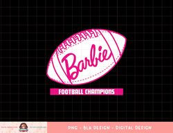 Barbie Football Champions png, sublimation copy