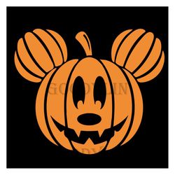 Pumpkin Mickey SVG, Halloween SVG, Mickey SVG, Pumpkin SVG