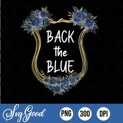 Back the blue Classic  png
