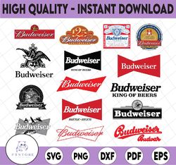 Budweiser vector svg, eps, dxf, png high res, jpg, pdf, webp Cricut & Silhouette Cut Files Digital Download Active