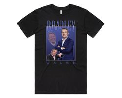 Bradley Walsh Homage T-shirt Tee Top Funny TV Presenter UK Legend Icon Retro Gift