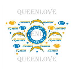 Los Angeles Chargers Starbucks Wrap Svg, Sport Svg, Football Svg, Starbucks Wrap Svg, Starbucks Chargers Svg, Starbucks