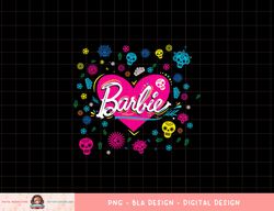 Barbie Halloween Heart Sugar Skulls png, sublimation copy