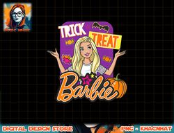 Barbie Halloween Trick or Treat png, sublimation copy