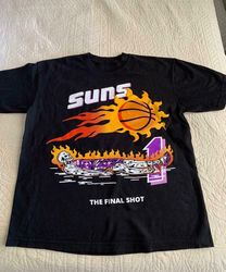 Suns x Warren Lotas The Final Shot Purple Skeleton T-shirt , Suns in 4 , Phoenix Suns Shirt , Suns shirt, Devin booker,