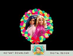 Barbie Holiday Friends Wreath png, sublimation copy