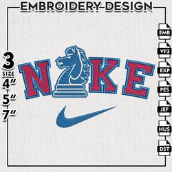 Nike Fairleigh Dickinson Knights Embroidery Designs, NCAA Embroidery Files, Fairleigh Dickinson Machine Embroidery Files