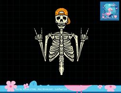 Rocker Skater Skeleton Cap Cool Halloween Punk Men Boys png, sublimation copy