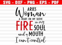 Aries Woman Was Born In April Svg, This Girl Has Fought A Thousand Battles This Girl Was Born In April Svg, Cricut File