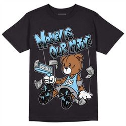 Chambray 7s DopeSkill Unisex Shirt Money Is Our Motive Bear Graphic