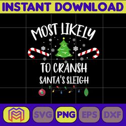 Christmas Png, Funny Christmas png, Most Likely Christmas PNG, Family Christmas Png Instant Download