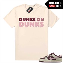 SB Dunks Valentines Day Sneaker Match Tees Sail 'Dunks on Dunks'