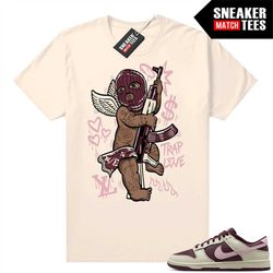 SB Dunks Valentines Day Sneaker Match Tees Sail 'Trap Angel'