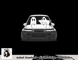 Spooky Halloween JDM Hachiroku 86 Ghost Levin Coupe png, sublimation copy