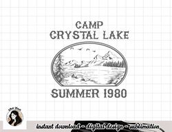 Summer Camp Retro 1980 crystal clear lake Halloween Friday png, sublimation copy