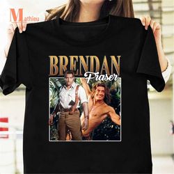 Brendan Fraser Homage T-Shirt, Brendan Fraser Shirt, George Of The Jungle Shirt, Brendan Fraser Shirt For Fans
