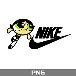 Buttercup Nike Png, Buttercup Swoosh Png, Nike Logo Png, Powerpuff Girls Png Digital File