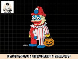 The Simpsons Ralph Clown Treehouse of Horror Halloween png, sublimation copy