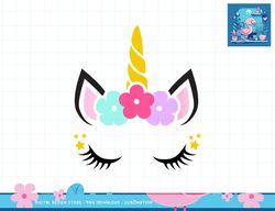 Unicorn Face Birthday png, sublimation copy