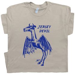 Jersey Devil Shirt Weird Mythical Creature Shirts Unusual Cryptozoology T Shirt for Men Women Guys Strange Cryptid Shirt