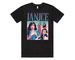 Janice Homage T-shirt Tee Top Friends Funny Gift Chandler Bing TV Show Vintage Retro 90s