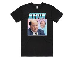 Kevin Malone Homage T-shirt Tee Top US Office TV Show Retro 90s Vintage Funny
