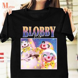 Mr Blobby Homage T-Shirt, Mr Blobby Shirt, BBC One TV Show Shirt, Noel's House Party Shirt, Mr Blobby Shirt For Fans