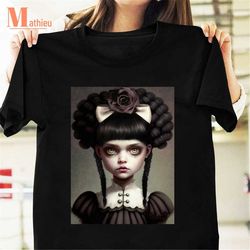 Wednesday Addams Vintage T-Shirt, Wednesday Addams Shirt, Wednesday Movie Shirt