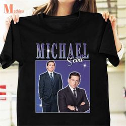 Michael Scott Homage Vintage T-Shirt, The Office TV Series Shirt, 90s Movie Shirt, Michael Scott Shirt For Fans
