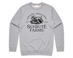Schrute Farms Jumper Sweater Sweatshirt US Office Dwight Michael Scott Funny